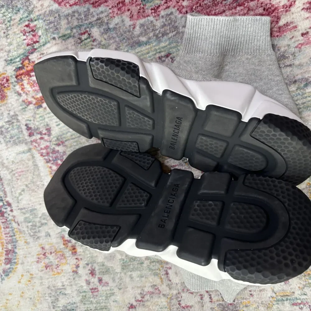 Balenciaga Speed Sock Trainer Grey - Picture 10 of 12
